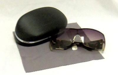 GIORGIO ARMANI SUNGLASSES STYLE#9543 RIMLESS TORTOISE TEMPLES WIDE NEW 