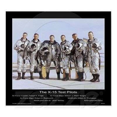 The X 15 Test Pilots – NASA 26x23Poster