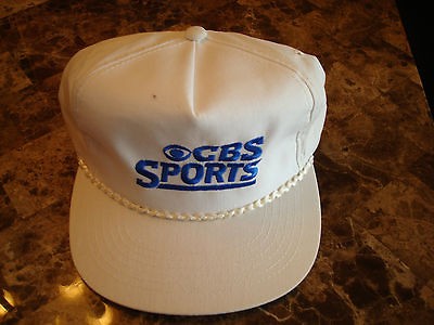 CBS SPORTS RARE DEADSTOCK 90S HAT CAP VINTAGE SNAPBACK