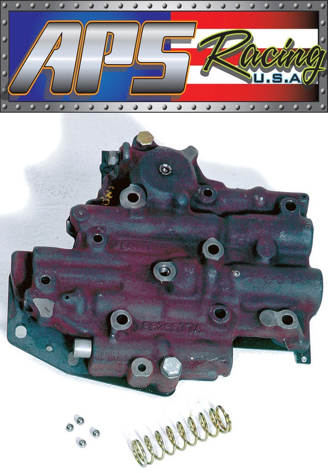 Hughes Performance Full Manual Valve Body Transbrake Chevy GM TH350 