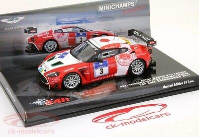 Aston Martin V12 Zagato #3 24h ADAC Nuerburgring 2011 143 Minichamps