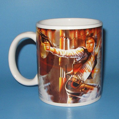 Star Wars Han Solo Boba Fett Mug Lucasfilm 2010 by Galerie