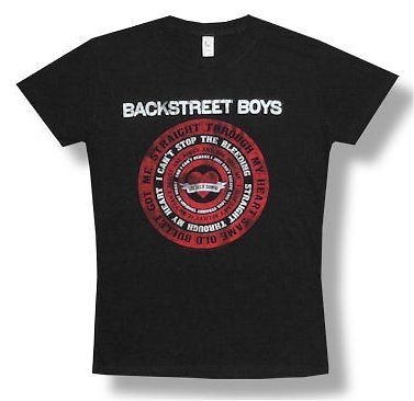 BACKSTREET BOYS   SOLDIER DOWN BABYDOLL T SHIRT   NEW JUNIORS GIRLS 