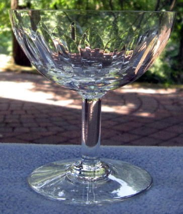 baccarat champagne glass in Baccarat