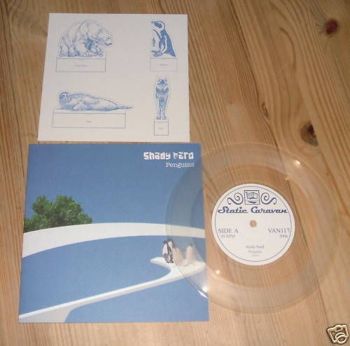 SHADY BARD Penguins LTD 7 VINYL SINGLE STATIC CARAVAN