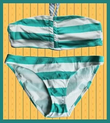 Juicy Couture 2 Piece Bikini   NWT   M   BIKINI Bandeau Top Beach Pool 