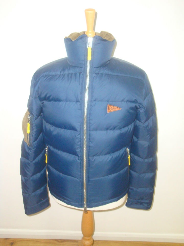 MICHAEL BASTIAN FOR GANT FW12 NAVY RACER DOWN PARKA REALLY COOL ONE 