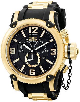 Invicta 5670 Russian Diver 18k Gold Plated Anniversary Edition