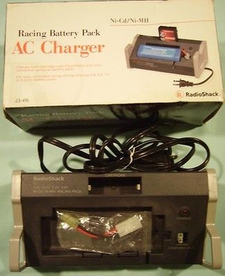 RadioShack AC Racing Battery Charger Ni Cd / Ni MH 4.8 6.0 7.2 9.6VDC