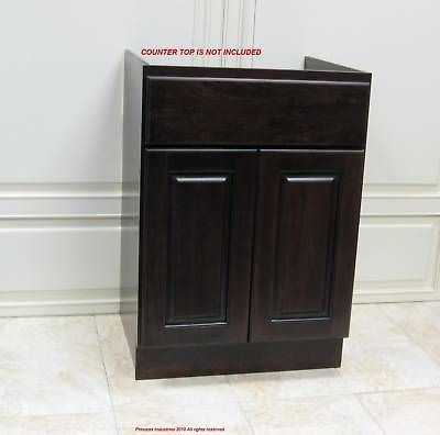 24 Bathroom Vanity Cabinet Expresso Finish New