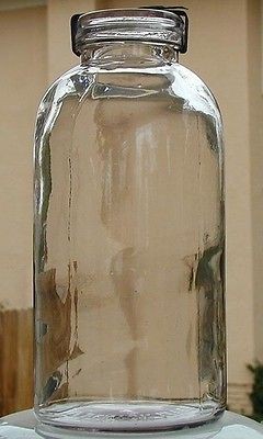 SCARCE BENTON MYERS & CO CLEVELAND OH HALF GAL FRUIT JAR SAFETY VALVE 