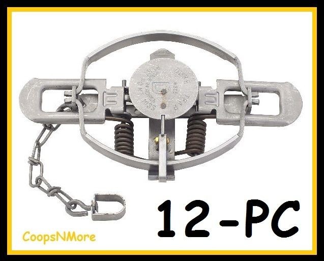   DUKE #3 MODEL 0500 COIL SPRING TRAPS★BOBCAT COYOTE LYNX BEAVER