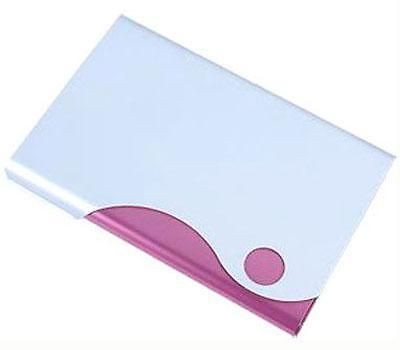 Pocket Metal Business Name ID Credit Card Holder Case B03P