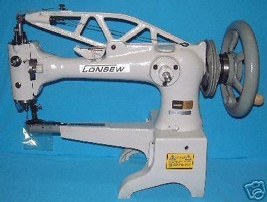   29BL Shoe Patch Machine Long Arm 18 Big Bobbin 3/4 H.P. Servo Stand