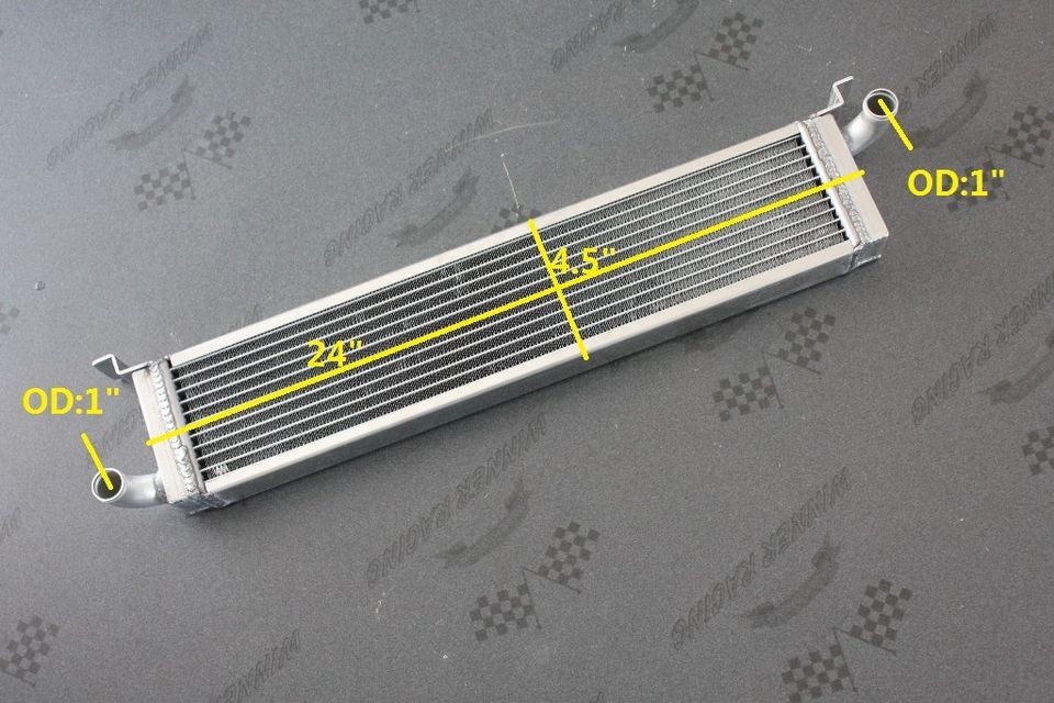 Winner custom aluminum radiator Kitfox w/Rotax 532/582, 618,670 2 