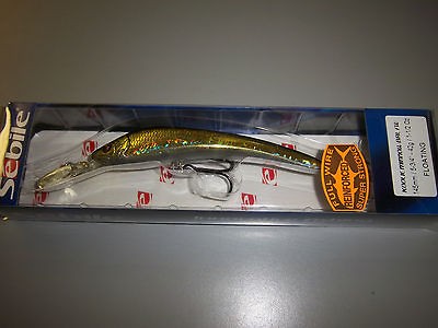 SEBILE KOOLIE MINNOW BRL FW LURE 5 3/4 LONG IN GOLDEN GREEN SHINER 