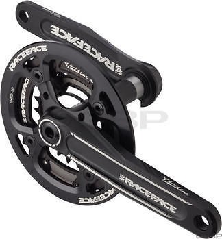   Turbine Crankset Black 175mm 24 36 Bash 3x10 with Bottom Bracket