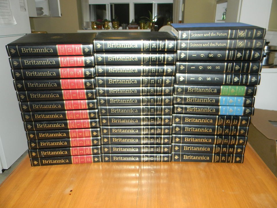 ENCYCLOPEDIA BRITANNICA, 15TH EDITION 1987, 37 VOLUMES