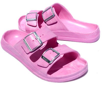 New Birkenstock Atlantic Marble Pink Ladies 39 M 8 $60