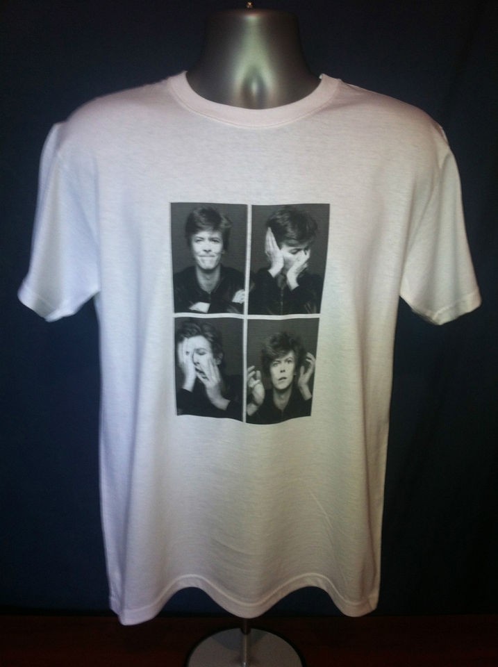   HEROES T SHIRT Low Lodger T Rex Eno Kraftwerk Blondie Ziggy Stardust