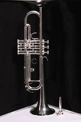 Blessing BTR 1277 Series Student Bb Trumpet BTR 1277S Silver 