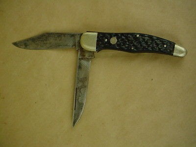 Boker Solingen 020 Beautiful Vintage 2 Blade German Pocket Knife w/4 