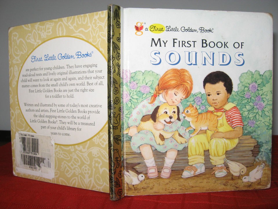 Bow Wow Meow A First Book of Sounds   Little Golden Book