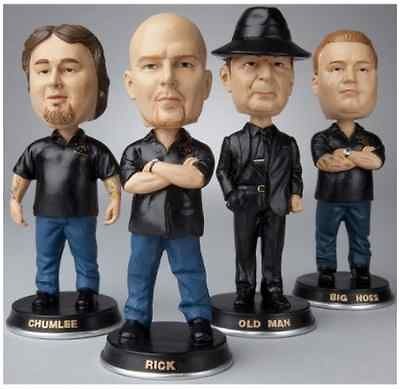 Pawn Stars Set of Four Bobbleheads Bobble Head Chumlee,Rick Big Hoss 