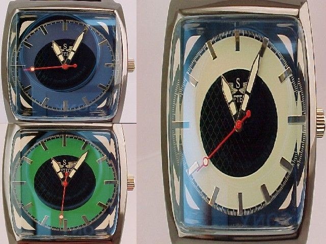 UNUSUAL 60s 1960s 70s 1970s Vintage Retro Style Mod Modern Watch