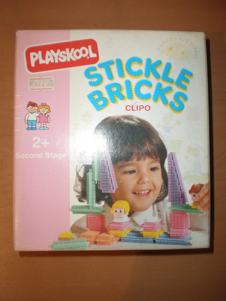   PLAYSKOOL CLIPO SECOND STAGE STICKLE BRICKS SFINOTOUBLAKIA 2+ MIB