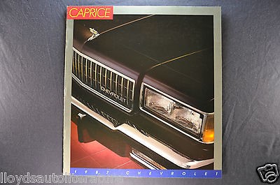   Caprice Classic Brochure Brougham LS Estate Wagon Near Mint 87