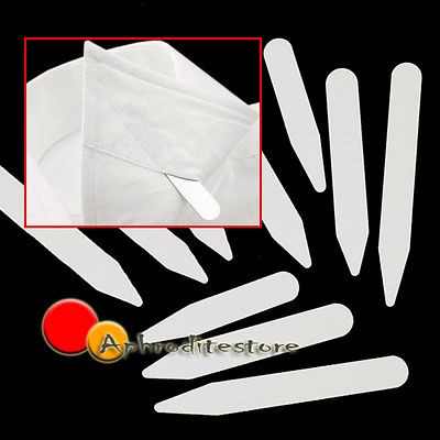 Wholesale Lot 200pcs Collar Bones Stiffeners Stays For Formal Shirts 