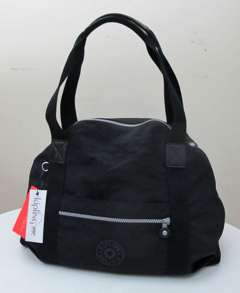 New KIPLING ART M Tote Bag   TM2060 001 Black   NWT   