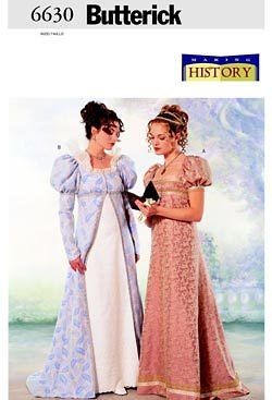 Regency/Victorian/Titanic Fancy Dress SEWING PATTERN