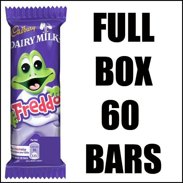 NORMAL FREDDO CADBURY DAIRY MILK CHOCOLATE KIDS PARTY BAG FILLER 60 