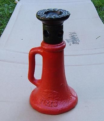 VINTAGE BADGER House Screw Jack 1 1/2 x 8 Railroad Camper Barn