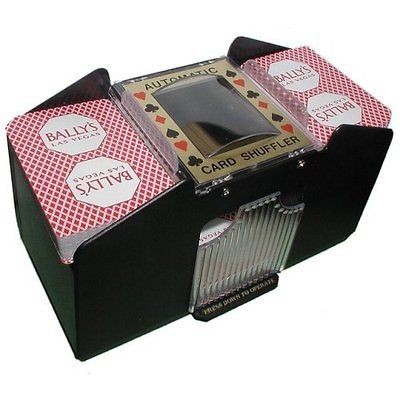 New 4 Deck Automatic Card Shuffler Automatically shuffles 1 4 decks