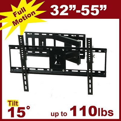 New Cantilever Tilting Wall Mount Bracket for 23 to 46 Flat Panel 