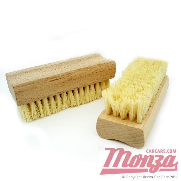 Monza Deluxe Leather Cleaner Cleaning Brush use with gliptone 