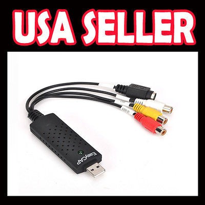   VHS to DVD Converter Adapter VIDEO CAPTURE CARD FOR LAPTOP DESKTOP