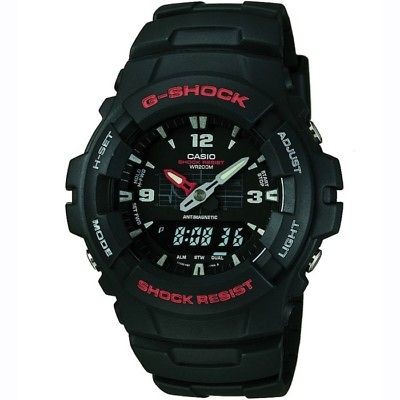 Casio G 100 G Shock Shock Resistant Chronograph Watch