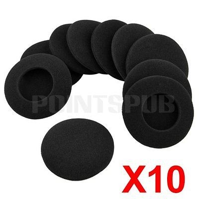 10 Headphone Earphone Headset Foam Ear Pad Earpad Cover