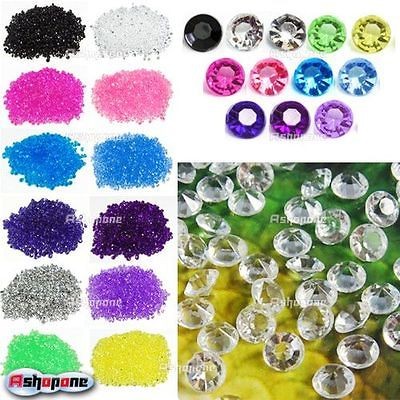 1000 Wedding Table Diamonds Scatter Crystals Decorations 4.5mm