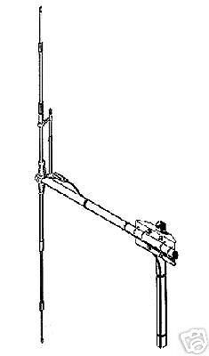 NEW CB HAM 10 METER BASE ANTENNA SIRIO D 27 DIPOLE VERT