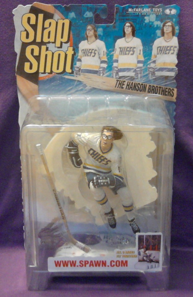 McFarlane Toys SLAP SHOT Hanson Brothers Steve Feature Film Figure 