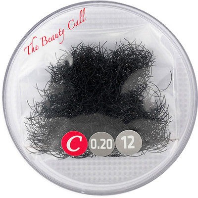 Eyelash Extension Polish Lash C Curl 20mm *Choose Size*