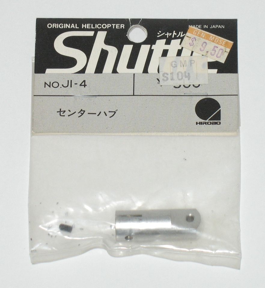 Hirobo GMP Shuttle Helicopter JI 4 S104 Center Hub New in Package