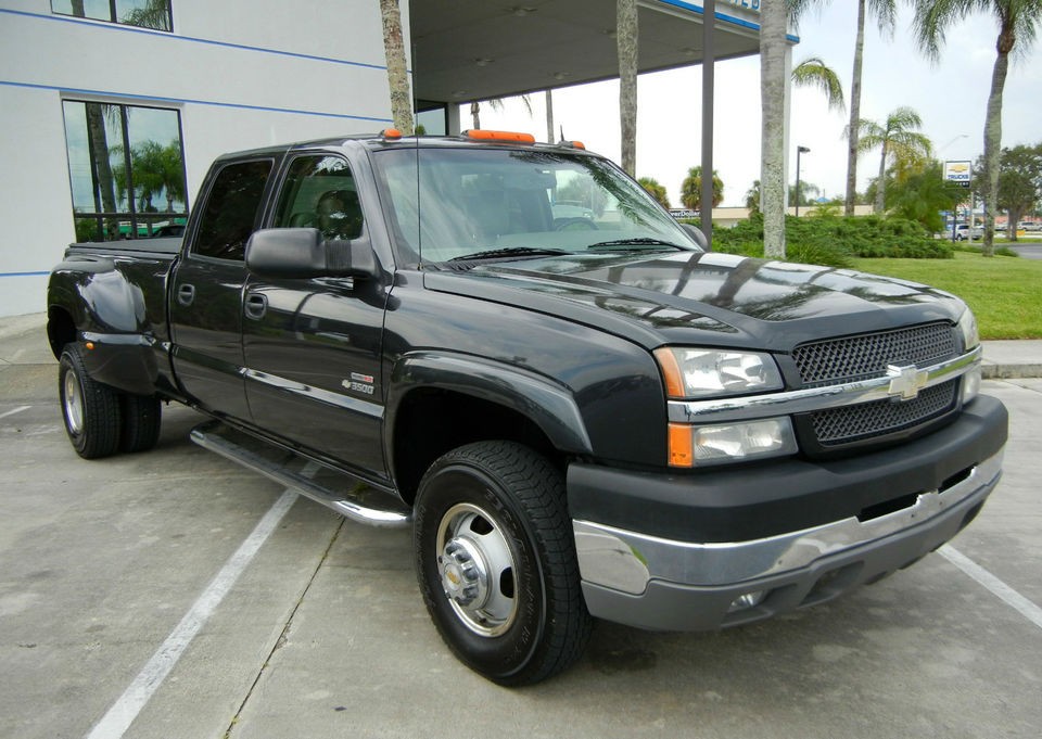 Chevrolet Silverado 3500 LT 04 Chevy 3500 Dually 4x4 Diesel w/Alison on ...