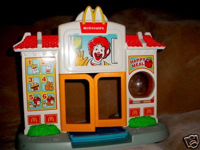 1999 MCDONALDS PLAYSKOOL DRIVE THREW THROUGH WINDOW TOY