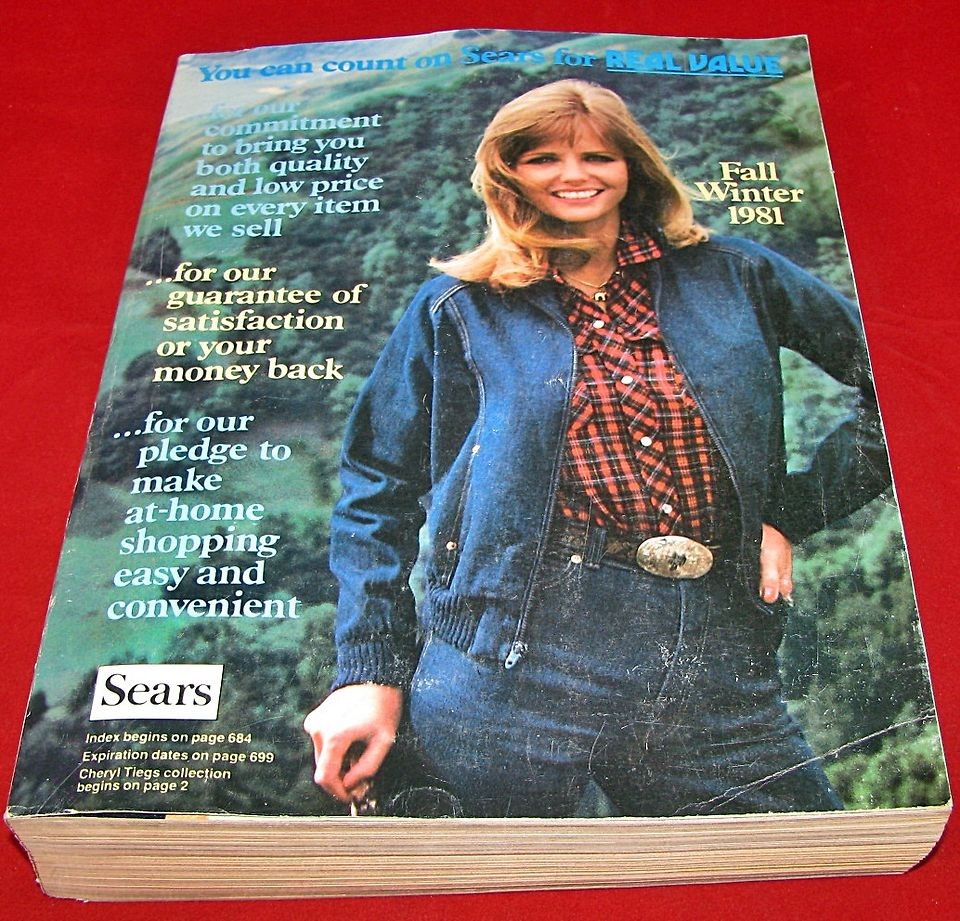    Fall and Winter Catalog   Cheryl Tiegs Cover, Retro 80s Fashion